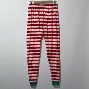 Cora Bee Red & White Striped Pajama pants women’s Size Medium